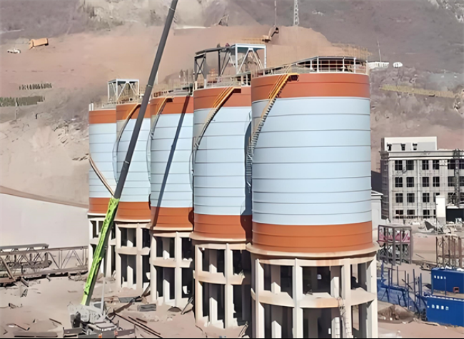 岑巩高架钢板仓