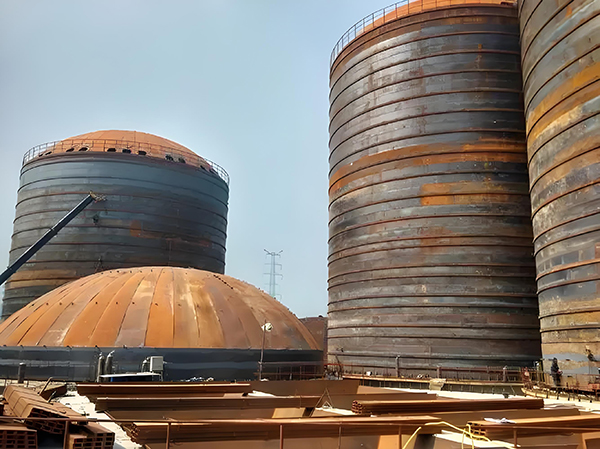 岑巩焦粉钢板仓